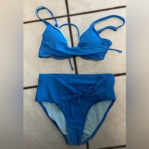 Blue Time and Tru bikini- size 4-6